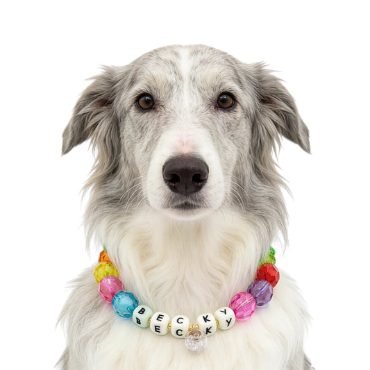 🌿 Olive Calm · Earth Personalized Name Collar.