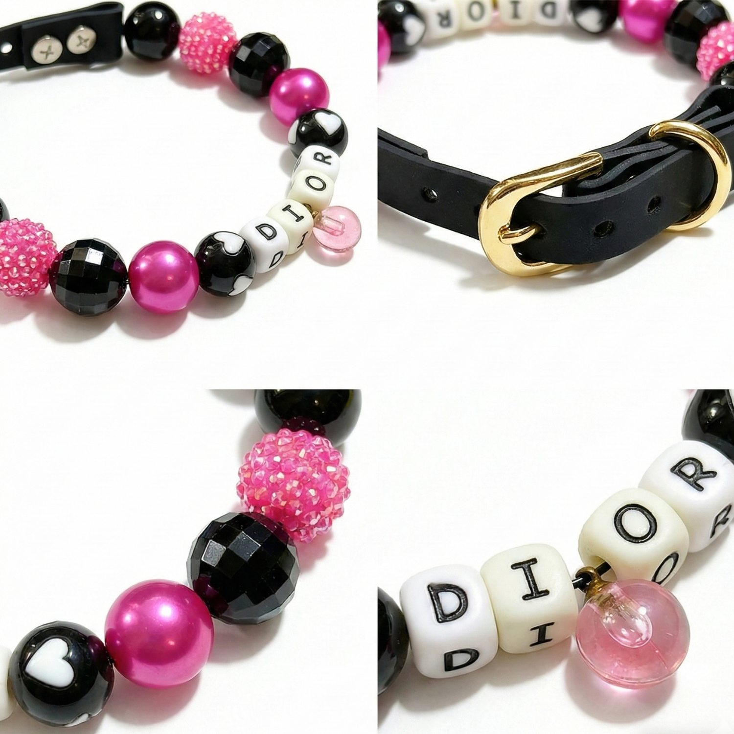 💗 Heartbeat Nior · Earth Personalized Name Collar.