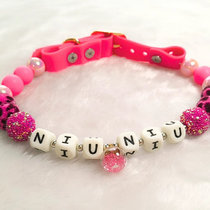 💖 Sugar Pop| Handmade Pet Collars | Custom & Safe Pet Accessories.