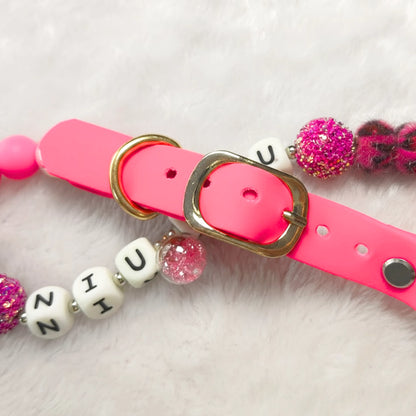 💖 Sugar Pop| Handmade Pet Collars | Custom & Safe Pet Accessories.