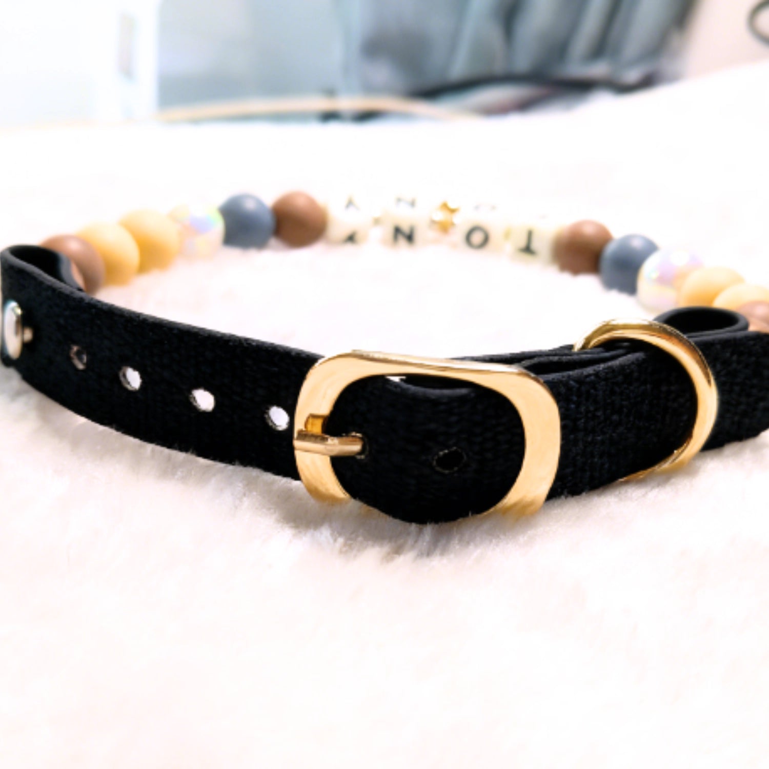 🟤 Earth Tone| Handmade Pet Collars | Custom & Safe Pet Accessories.