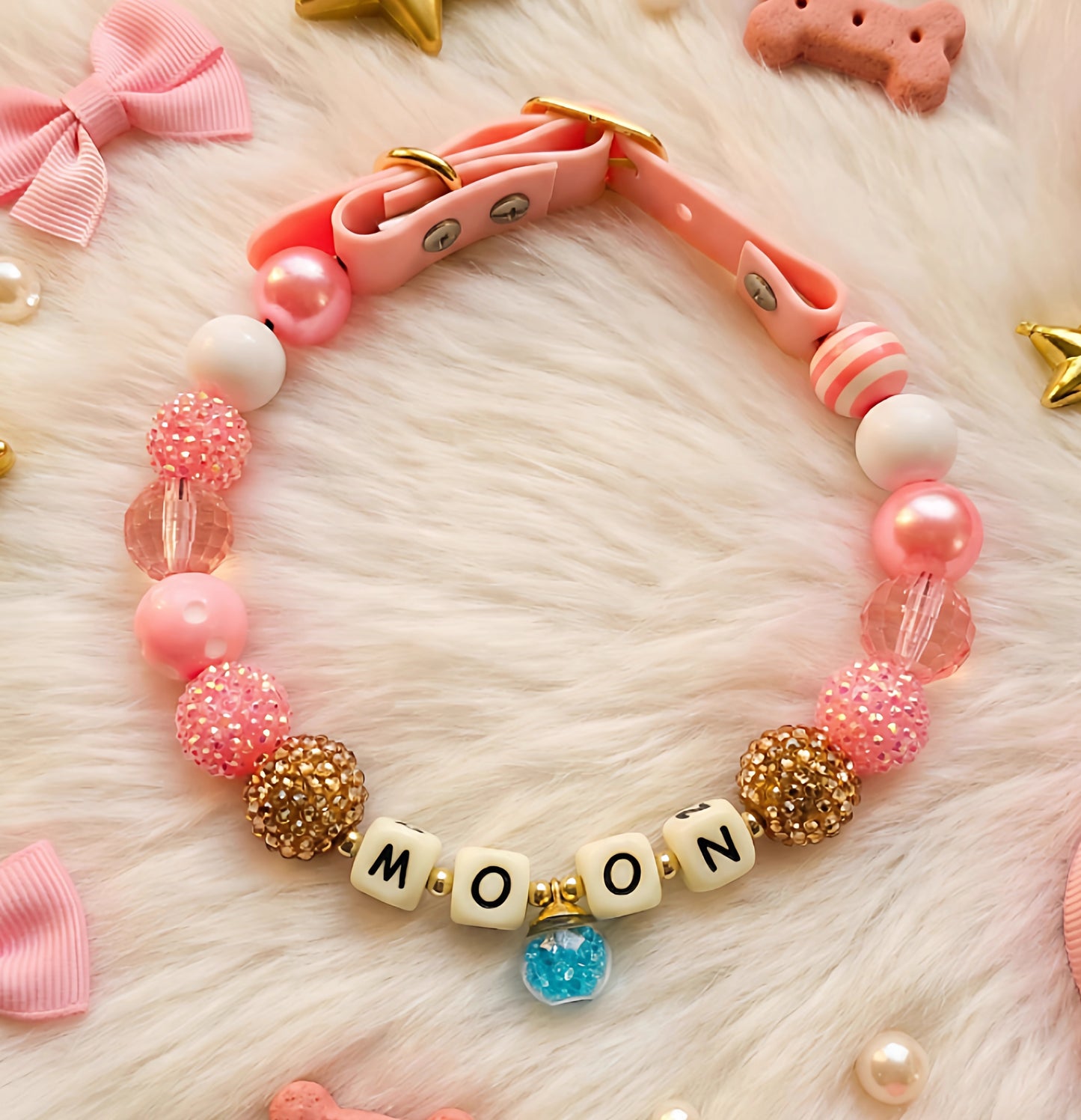 🌙 Moon Glow | Handmade Pet Collars | Custom & Safe Pet Accessories.