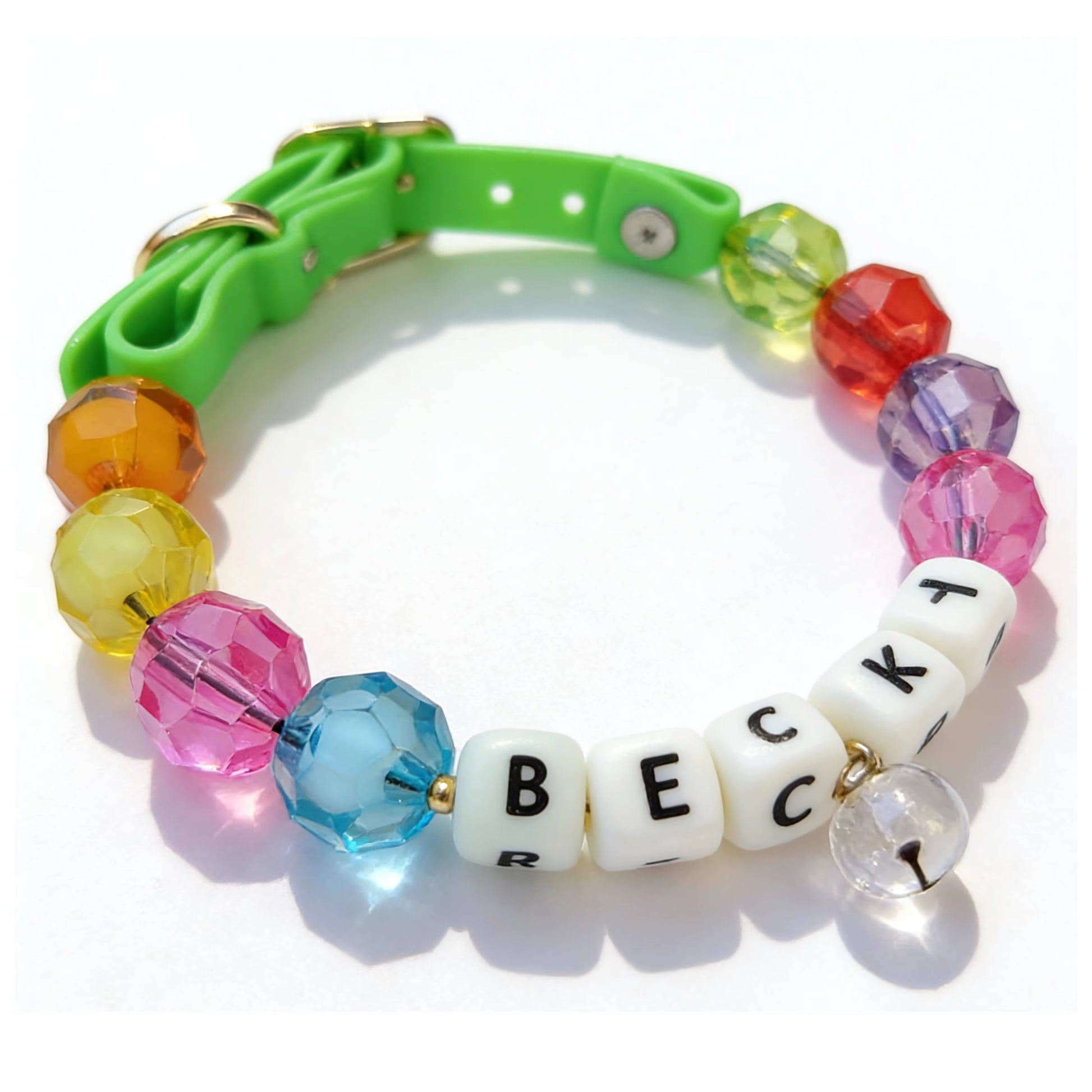 🌿 Olive Calm · Earth Personalized Name Collar.