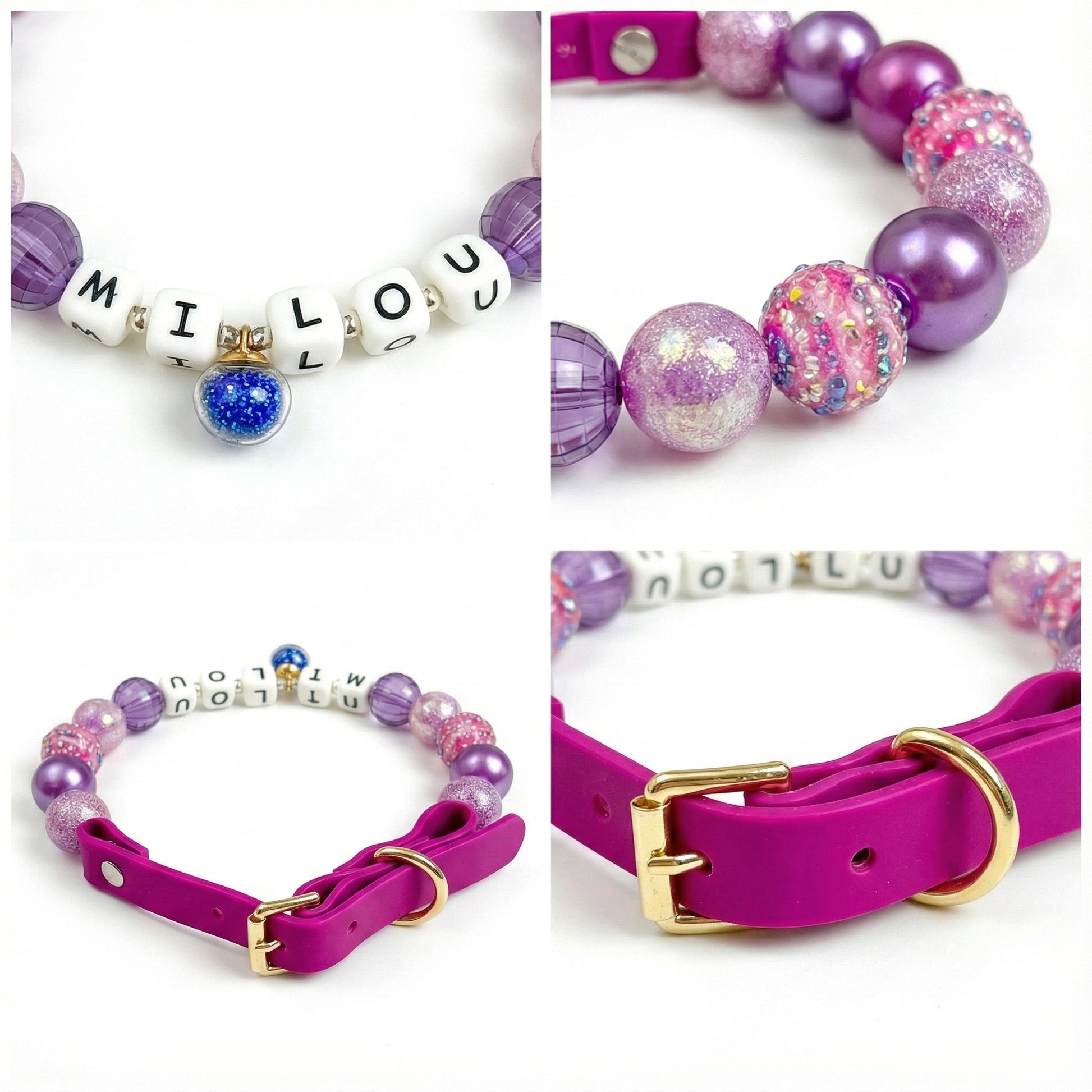 💜✨ Berry Muse Handmade Pet Collars | Custom & Safe Pet Accessories.