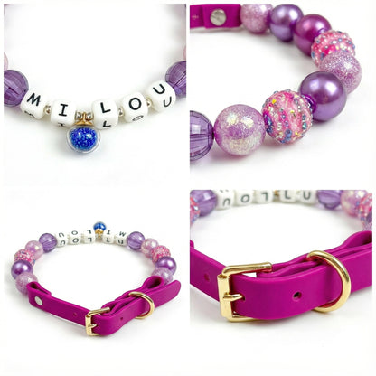 💜✨ Berry Muse Handmade Pet Collars | Custom & Safe Pet Accessories.