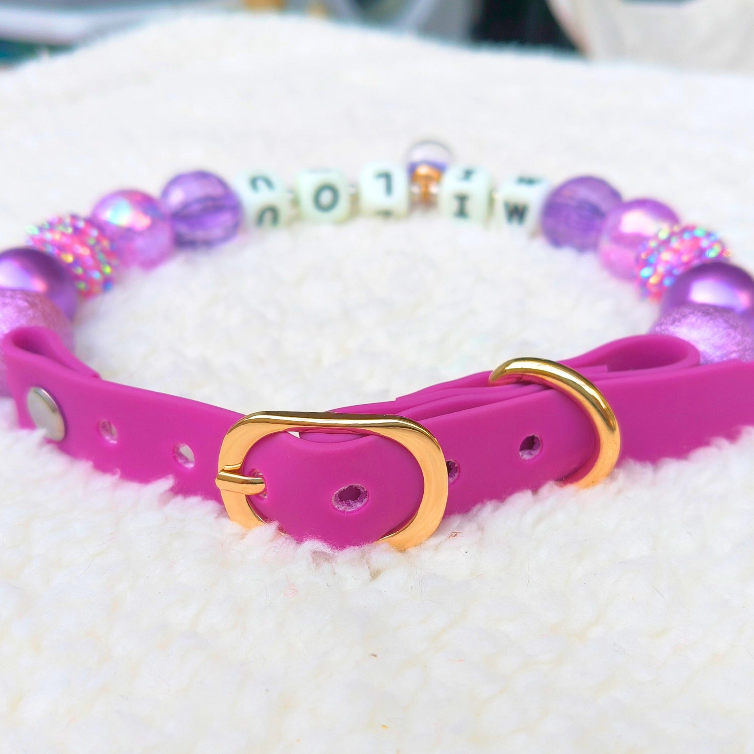💜✨ Berry Muse Handmade Pet Collars | Custom & Safe Pet Accessories.
