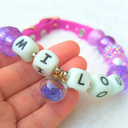 💜✨ Berry Muse Handmade Pet Collars | Custom & Safe Pet Accessories.