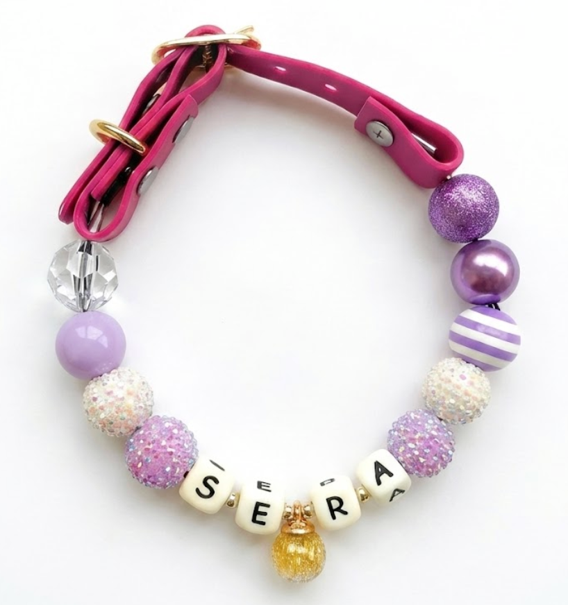 ✨ Starlight Bloom | Handmade Pet Collars | Custom & Safe Pet Accessories.