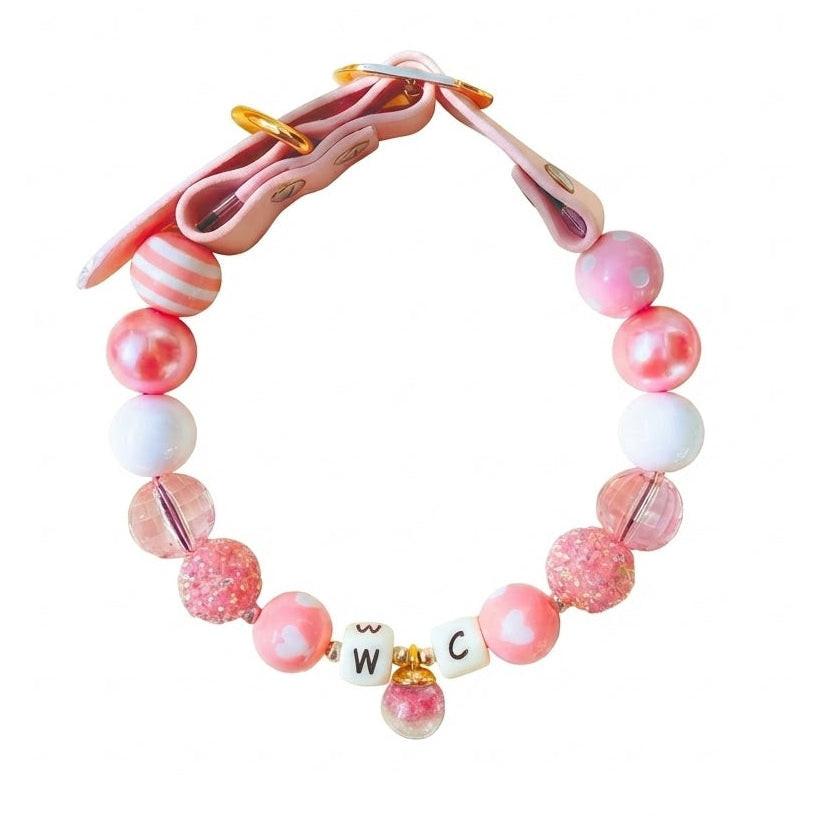 ☁️💗 Blush Cloud Handmade Pet Collars | Custom & Safe Pet Accessories.