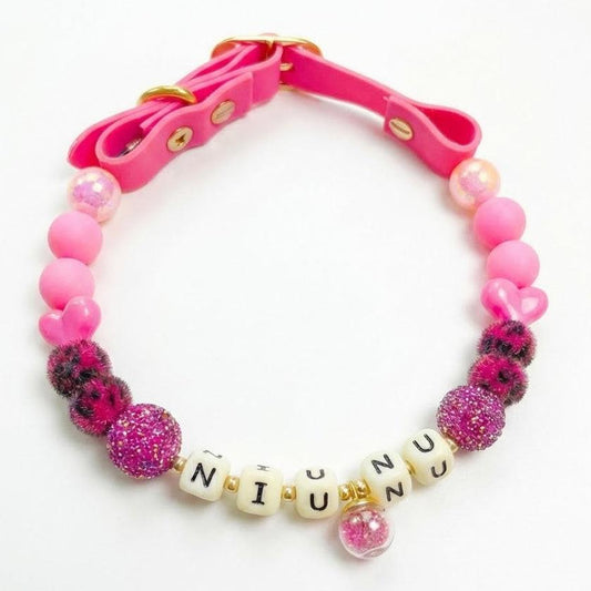 💖 Sugar Pop| Handmade Pet Collars | Custom & Safe Pet Accessories.