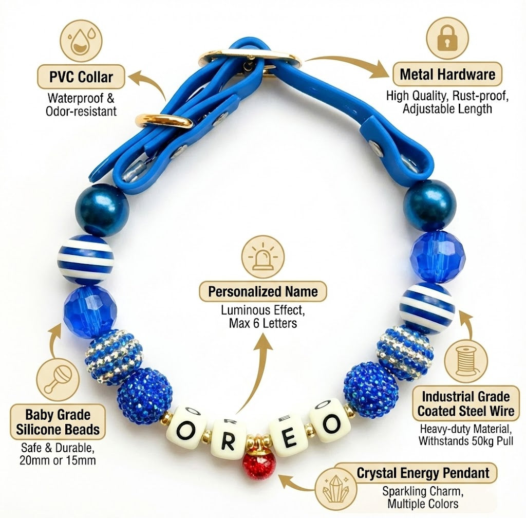 🌊 Ocean Star | Handmade Pet Collars | Custom & Safe Pet Accessories.